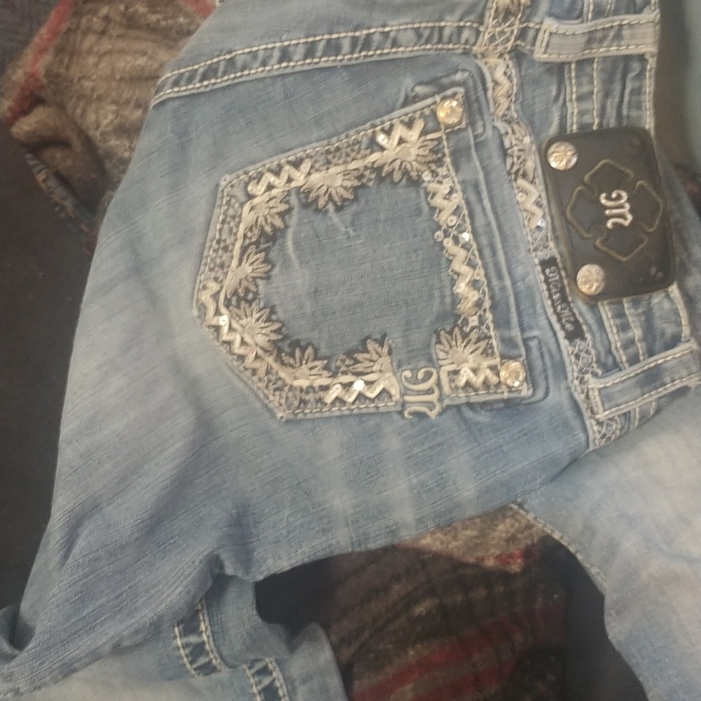 Women's miss me bootcut jeans